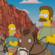 Illustration for article titled iThe Simpsons/i annoy the Flanders on a shaky trip to the Grand Canyon